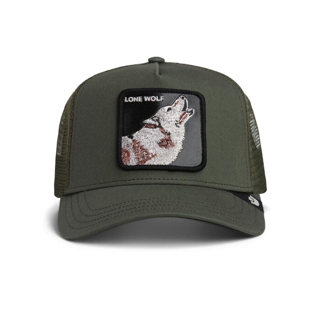 Lone Wolf Trucker Hat Goorin Bros. 101-2449-PAL01-O/S Caps & Hats One Size / Palm