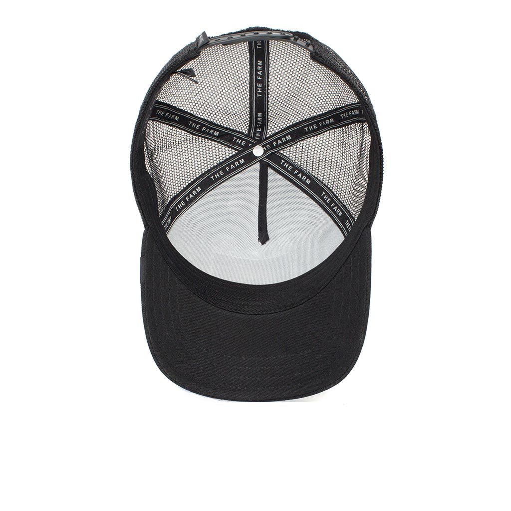 The Stallion Trucker Hat Goorin Bros. 101-0393-BLK Caps & Hats One Size / Black