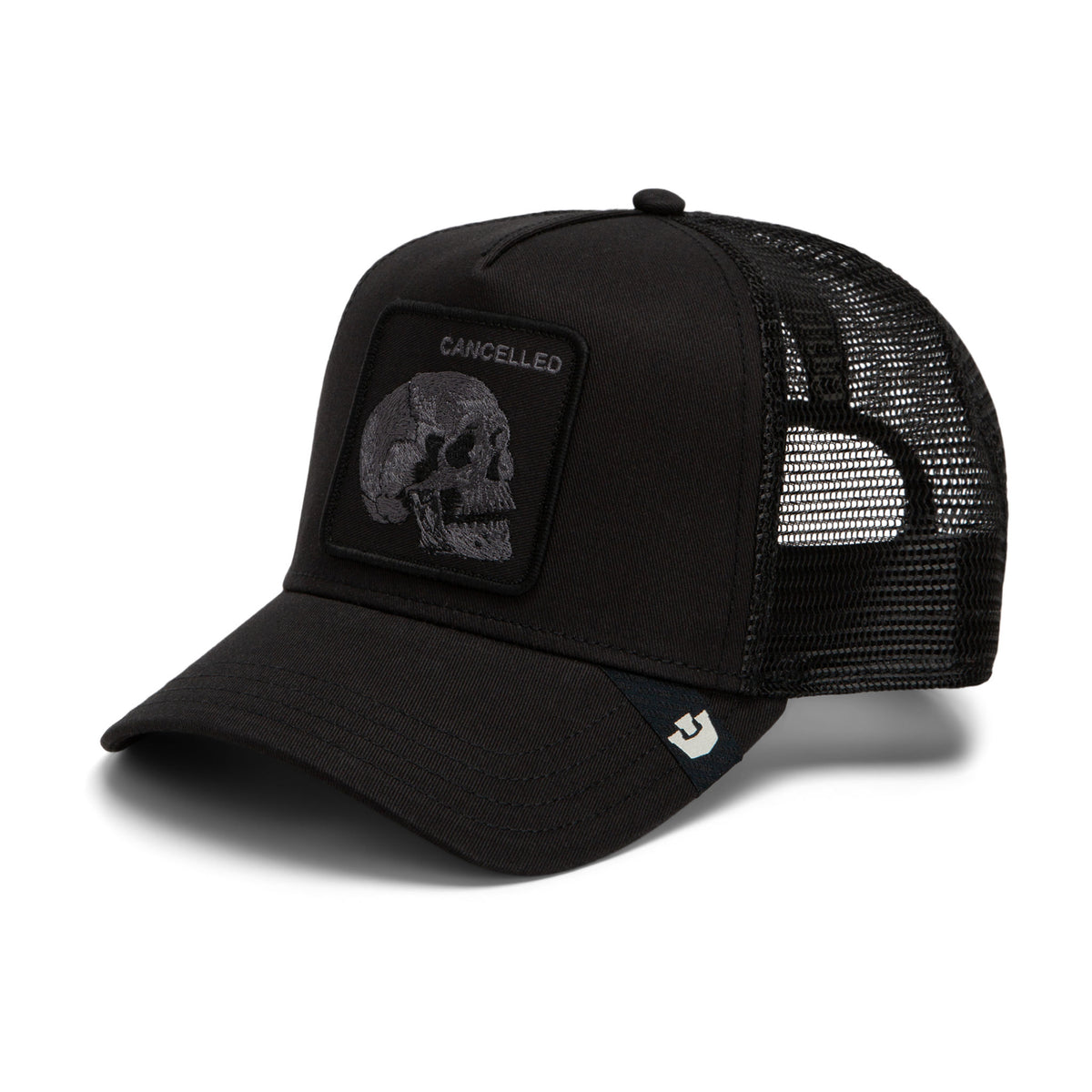 Tonal Skull Trucker Hat Goorin Bros. 101-3712-VOI01-O/S Caps &amp; Hats One Size / Void