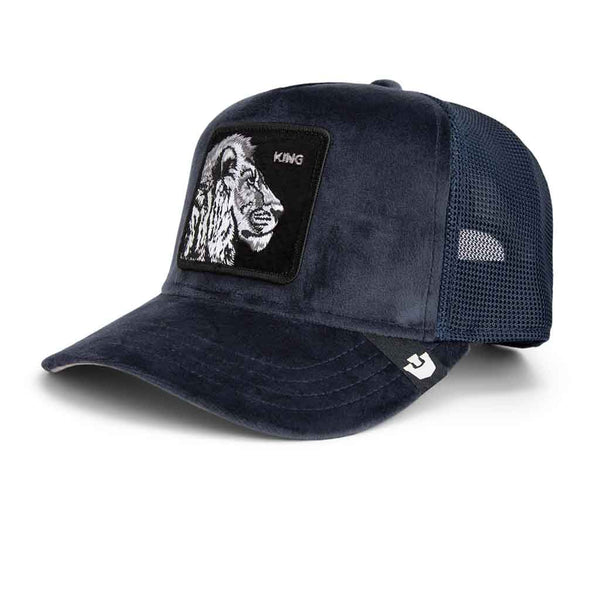 Velour Lion Trucker Hat Goorin Bros. 101-2353-EDG01 Caps & Hats One Size / Void