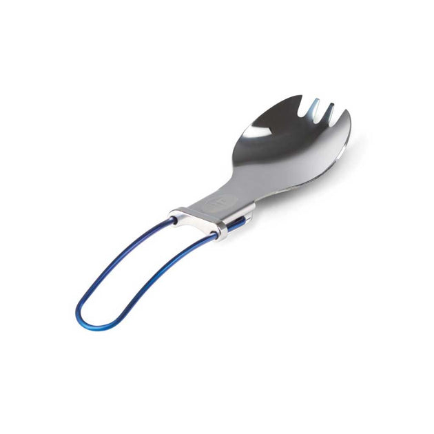 Glacier Folding Spork GSI Outdoors GSI-61102-1 Forks & Spoons One Size / Blue