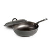 Guidecast Deep Frypan GSI Outdoors GSI-60611-1 Cast Iron Cookware 10-inch / Black