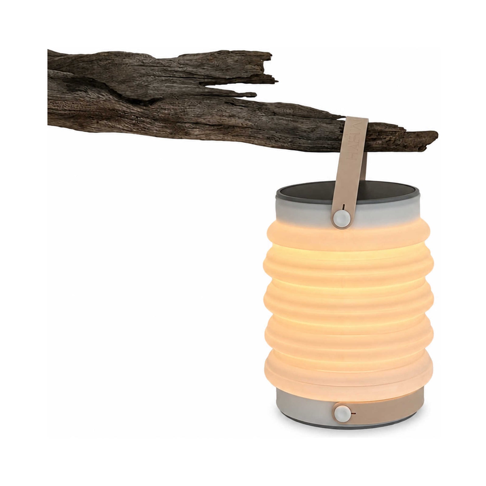 HAVEN 6000 | Solar Lantern HAVEN HVN6000 Lanterns One Size / Matte White/Silver