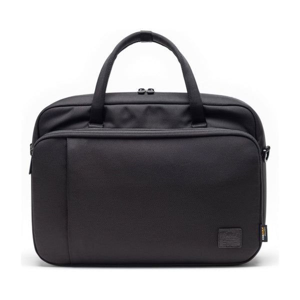 Gibson Messenger Tech | Cordura Herschel Supply Co. 11734-00001-OS Messenger Bags 18L / Black Cordura