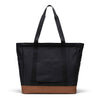 Herschel Heritage Tote Herschel Supply Co. 11467-04735-OS Tote Bags 24.5L / Black/Saddle Brown