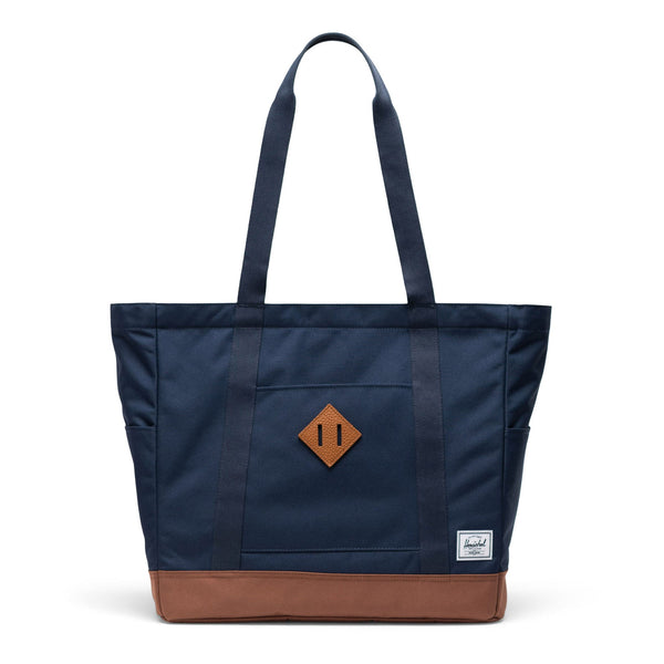 Herschel Heritage Tote Herschel Supply Co. 11467-02564-OS Tote Bags 24.5L / Navy/Saddle brown