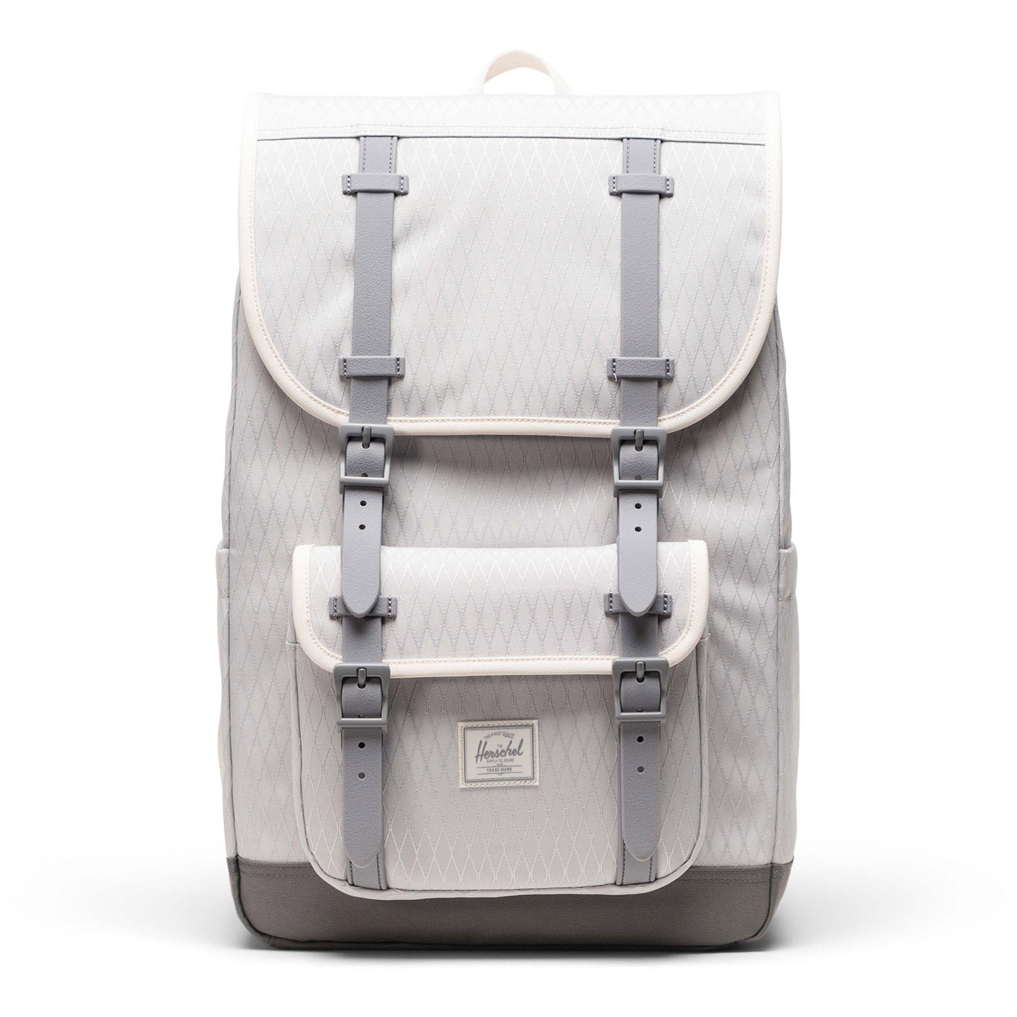 gray timeless diamond shaped herschel backpack Supply Co. | Herschel Little America Mid | Vapor Diamond/Charcoal Coach 5671 Signature Canvas Fish and Frag Isolation Box Size:Left Hand (6/7/8 WT)