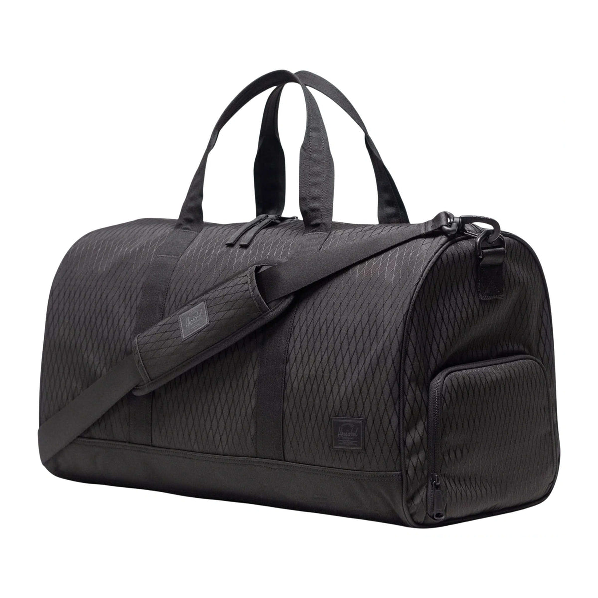 Herschel Novel Duffle Herschel Supply Co. 11396-07391-OS Duffle Bags 43L / Black Diamond/Black