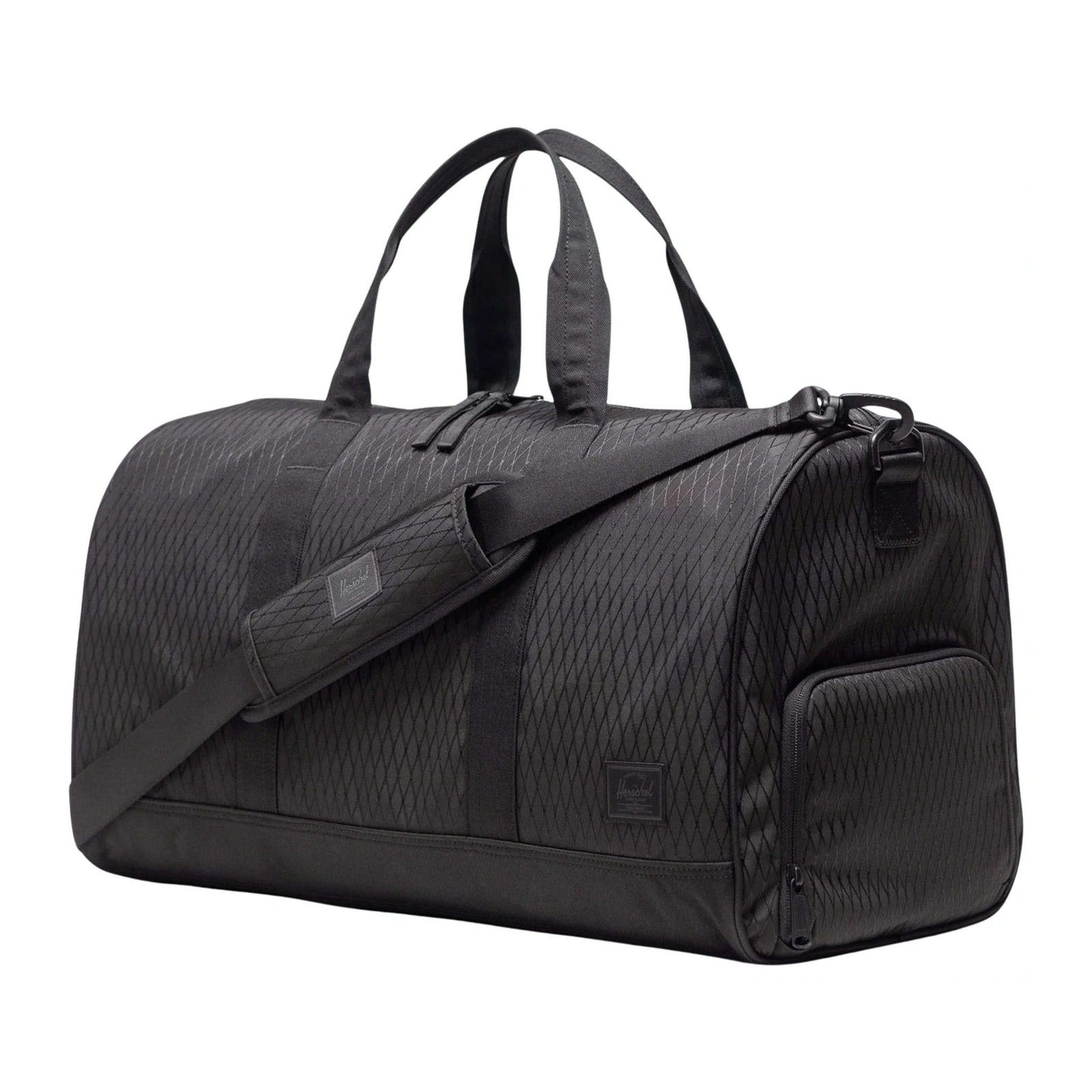 Herschel Novel Duffle Herschel Supply Co. 11396-07391-OS Duffle Bags 43L / Black Diamond/Black