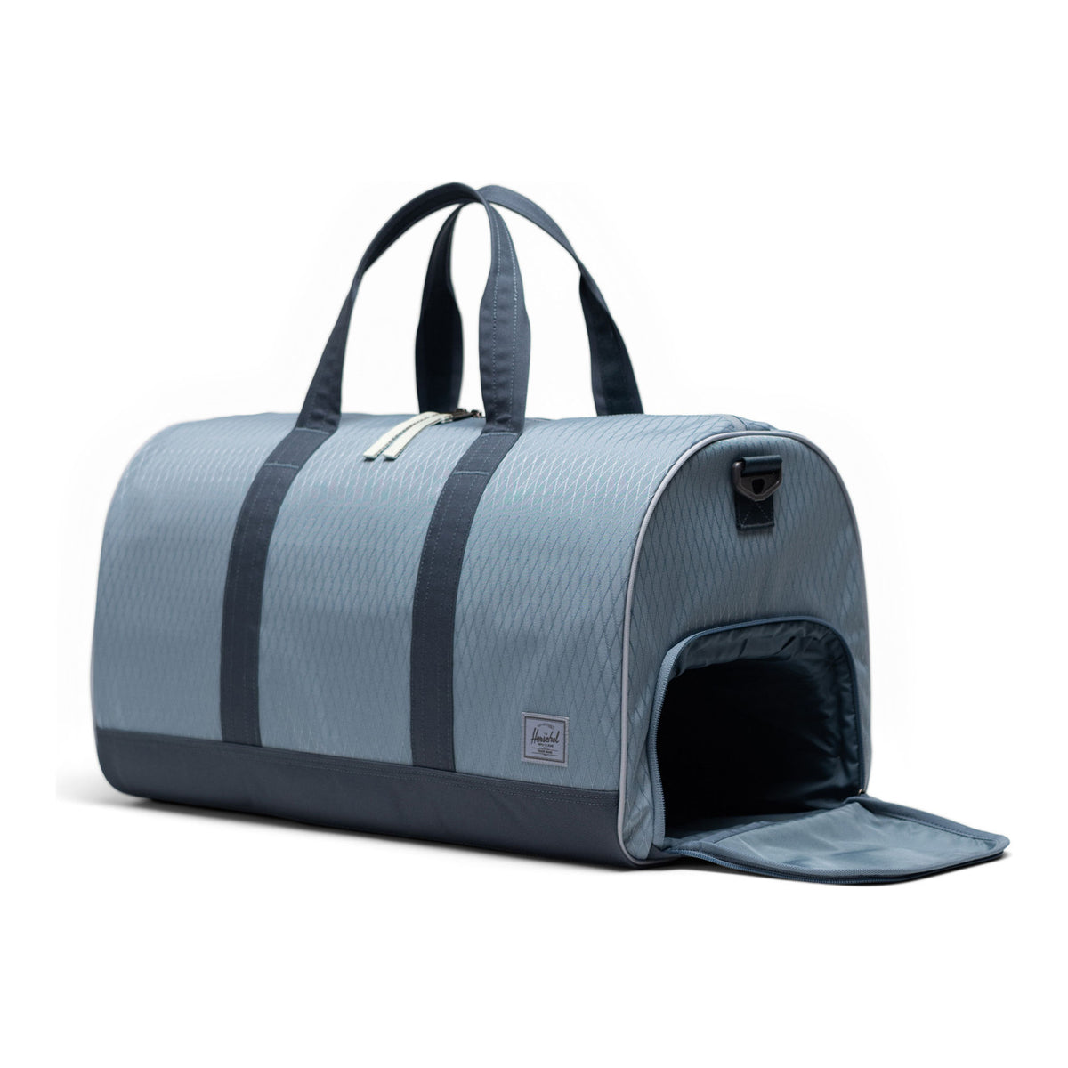 Herschel Novel Duffle Herschel Supply Co. 11396-07460-OS Duffle Bags 43L / Blue Melange Diamond/Sea Storm