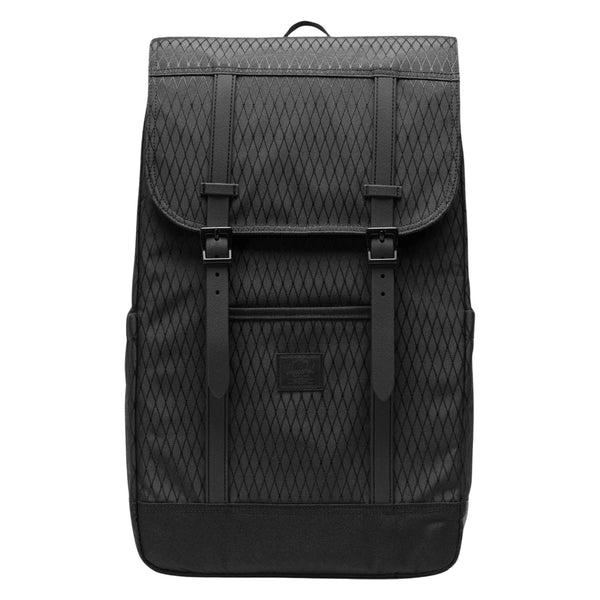 Herschel Retreat Backpack Herschel Supply Co. 11397-07391-OS Backpacks 23L / Black Diamond/Black