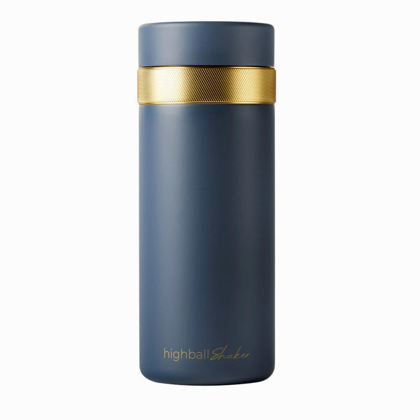 Highball Shaker High Camp Flasks 3128ab Cocktail Shakers 1L / Amalfi Blue