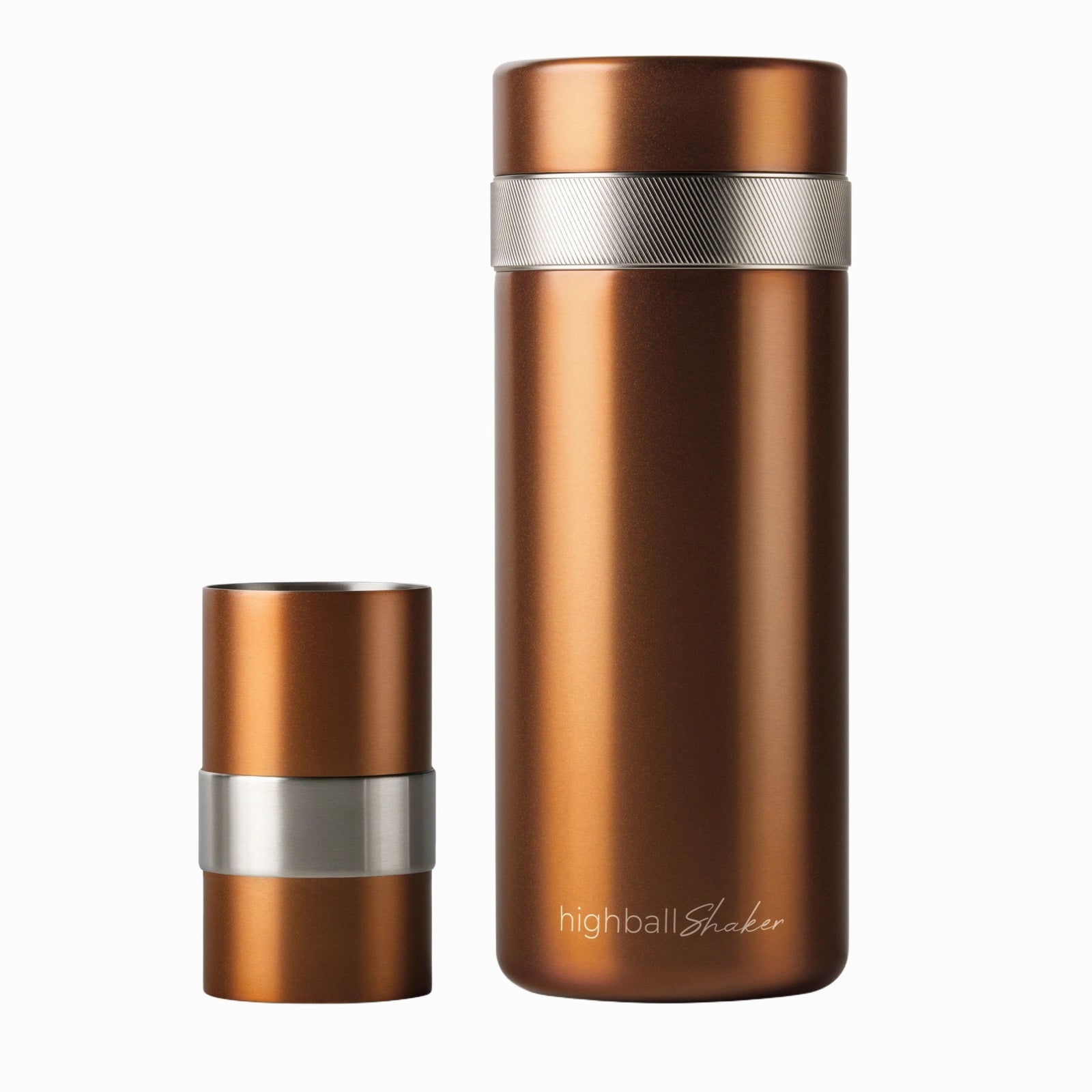 Highball Shaker High Camp Flasks 3128c Cocktail Shakers 1L / Copper