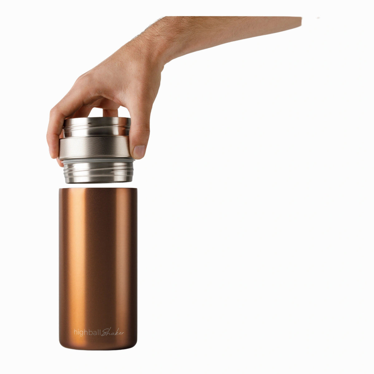Highball Shaker High Camp Flasks 3128c Cocktail Shakers 1L / Copper