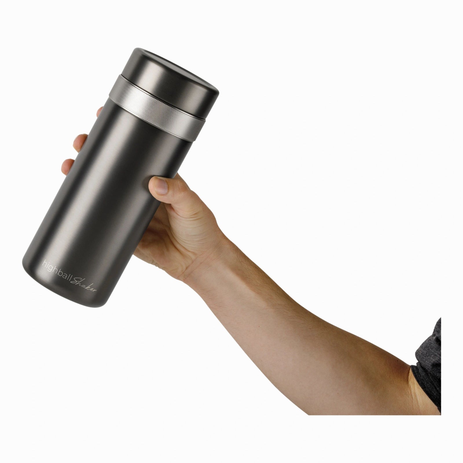 Highball Shaker High Camp Flasks 3128g Cocktail Shakers 1L / Gunmetal