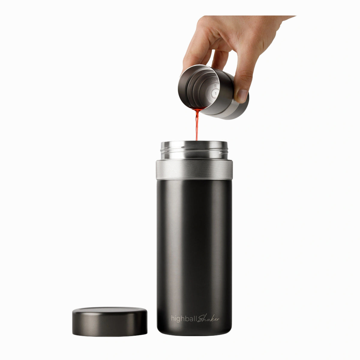 Highball Shaker High Camp Flasks 3128g Cocktail Shakers 1L / Gunmetal