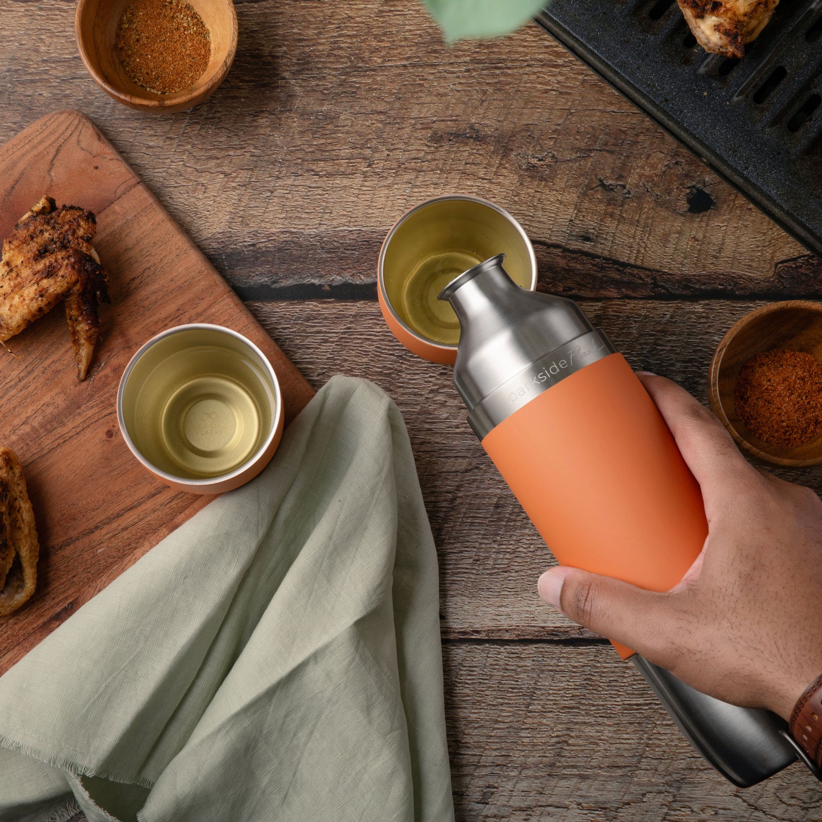 Parkside Flask 750 High Camp Flasks 1100H Camp Flasks 750 ml / Ember
