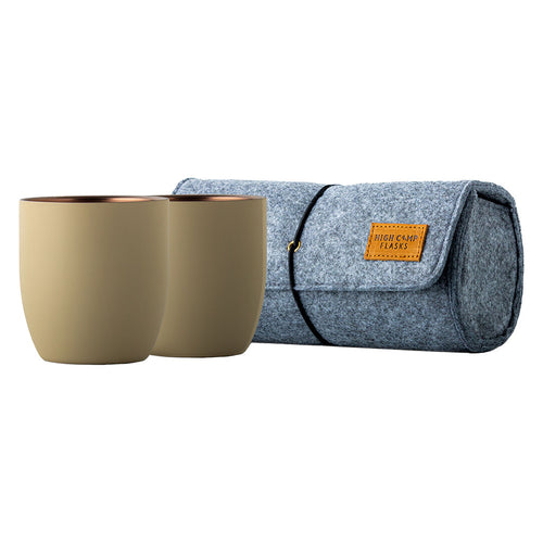 Parkside Tumbler 2-Pack | Mojave Special Edition High Camp Flasks Tumblers 2x 315ml / Sand