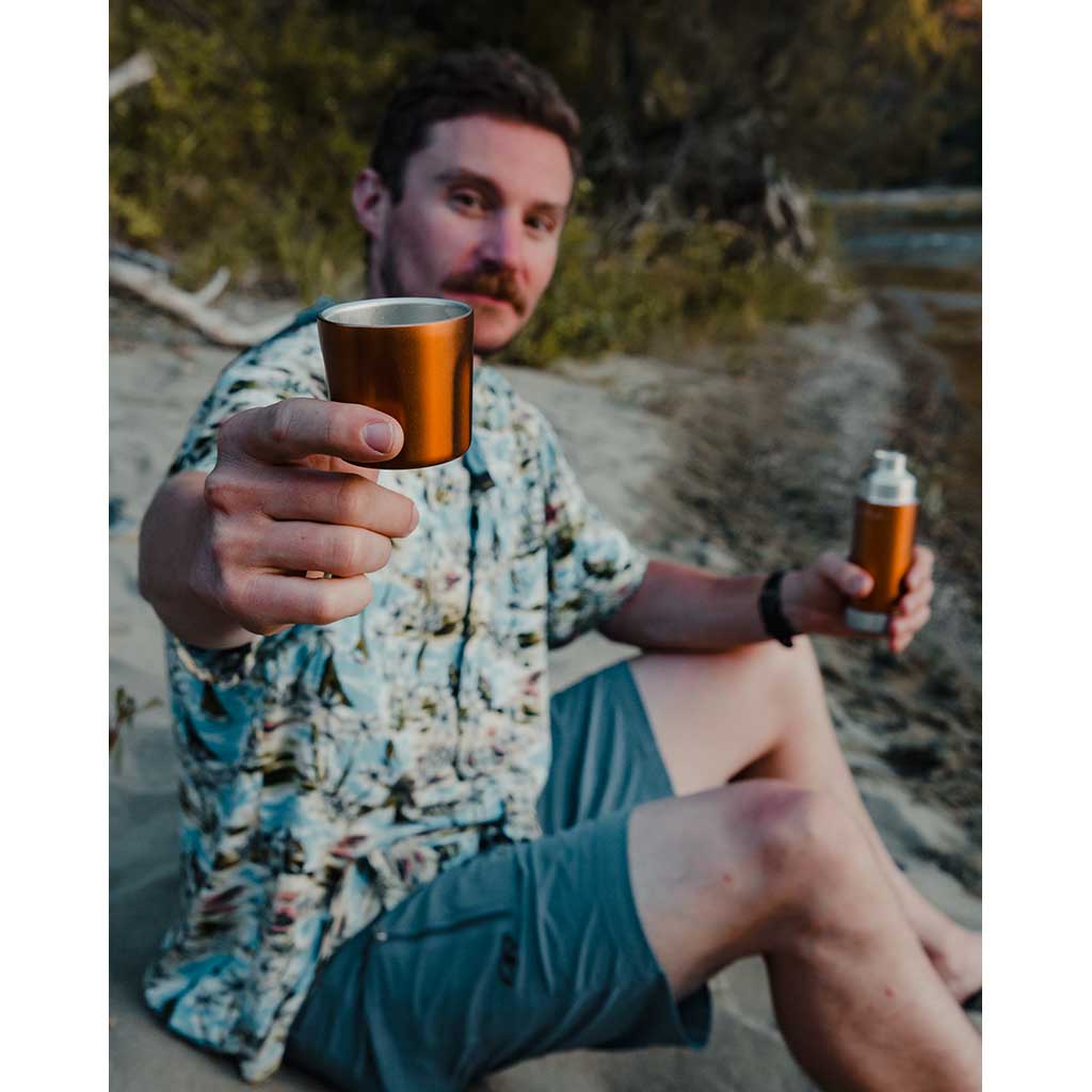 Torch Flask 6oz High Camp Flasks 1139 Camp Flasks 177ml / Stainless