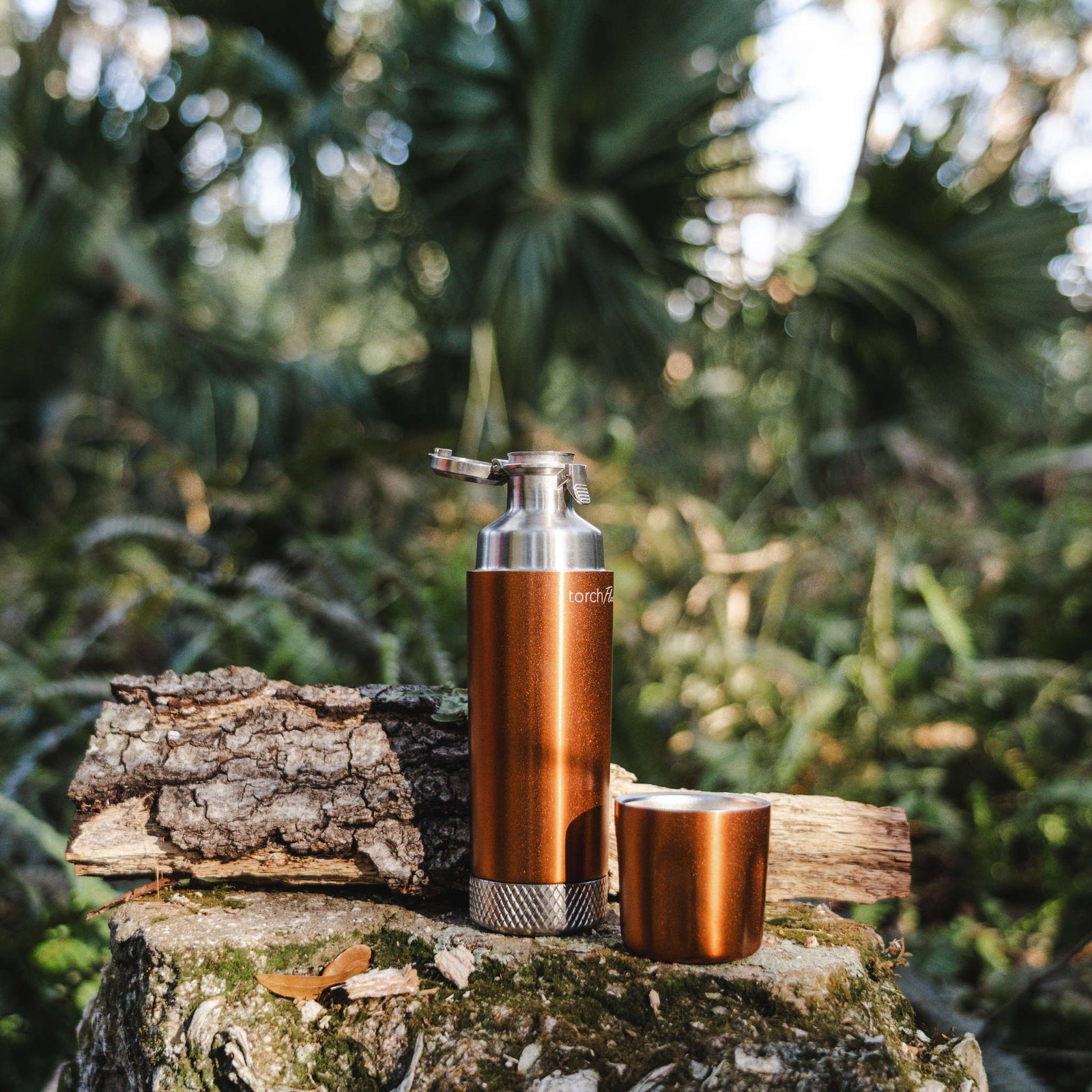 Torch Flask 9oz Flip Lid High Camp Flasks 2139c Camp Flasks 266 ml / Copper