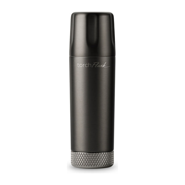 Torch Flask 9oz Flip Lid High Camp Flasks 2139g Camp Flasks 266 ml / Gunmetal