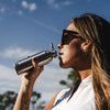 Torch Flask 9oz Flip Lid High Camp Flasks 2139s Camp Flasks 266 ml / Stainless
