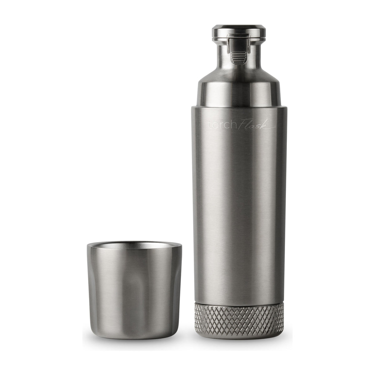 Torch Flask 9oz Flip Lid High Camp Flasks 2139s Camp Flasks 266 ml / Stainless