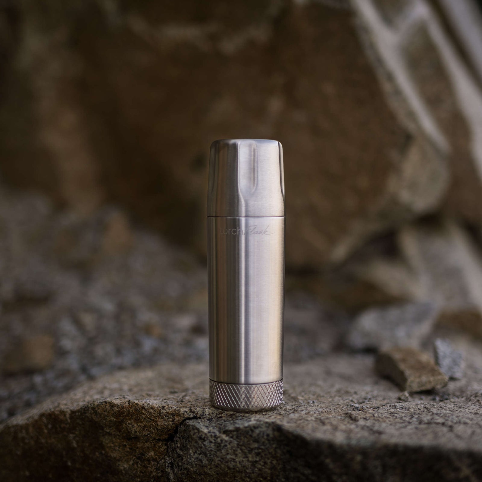 Torch Flask 9oz Flip Lid High Camp Flasks 2139s Camp Flasks 266 ml / Stainless