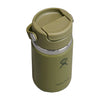 12 oz Travel Mug w/ Flip Sip Cap Hydro Flask W12FCX346 Water Bottles 12 oz / Palmer Green