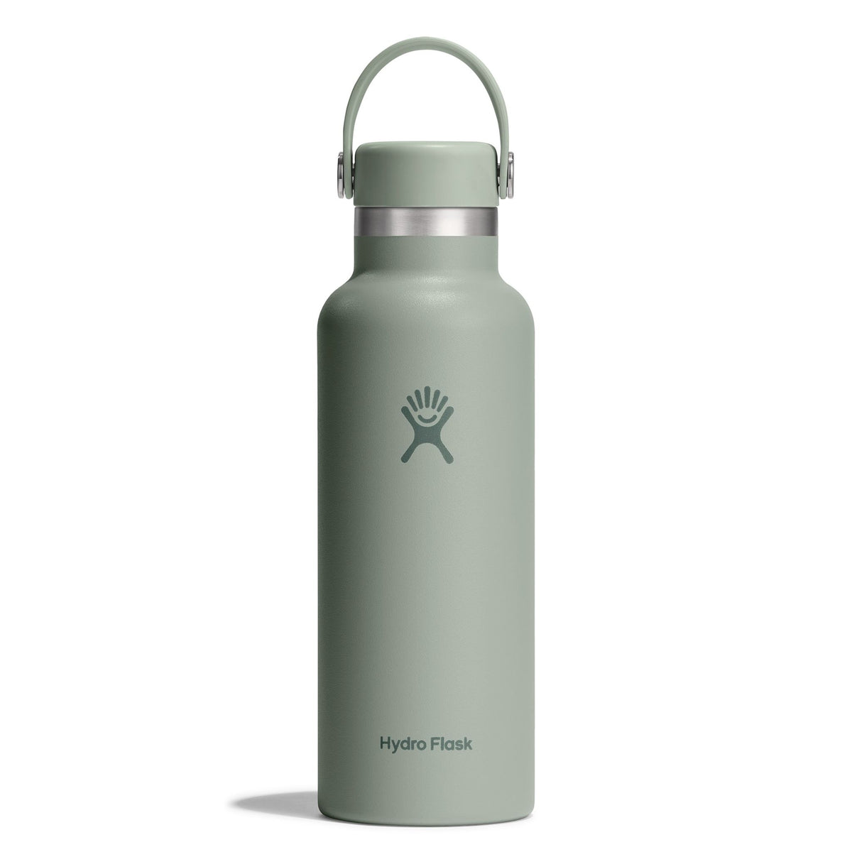 18 oz Standard Mouth w/ Flex Cap Hydro Flask S18CSX374 Water Bottles 18 oz / Agave