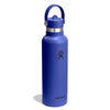 21 oz Standard Mouth w/ Flex Straw Cap Hydro Flask S21CFS382 Water Bottles 21 oz / Capri Blue