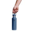21 oz Standard Mouth w/ Flex Straw Cap Hydro Flask S21CFS384 Water Bottles 21 oz / Harbor Blue