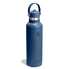 21 oz Standard Mouth w/ Flex Straw Cap Hydro Flask S21CFS384 Water Bottles 21 oz / Harbor Blue