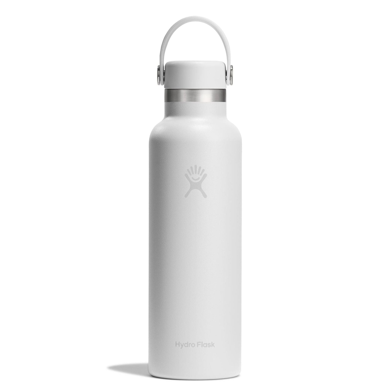 21 oz Standard Mouth Hydro Flask S21CSX110 Water Bottles 21 oz / White