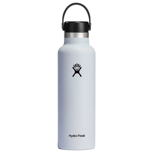 21 oz Standard Mouth Hydro Flask S21SX110 Water Bottles 21 oz / White