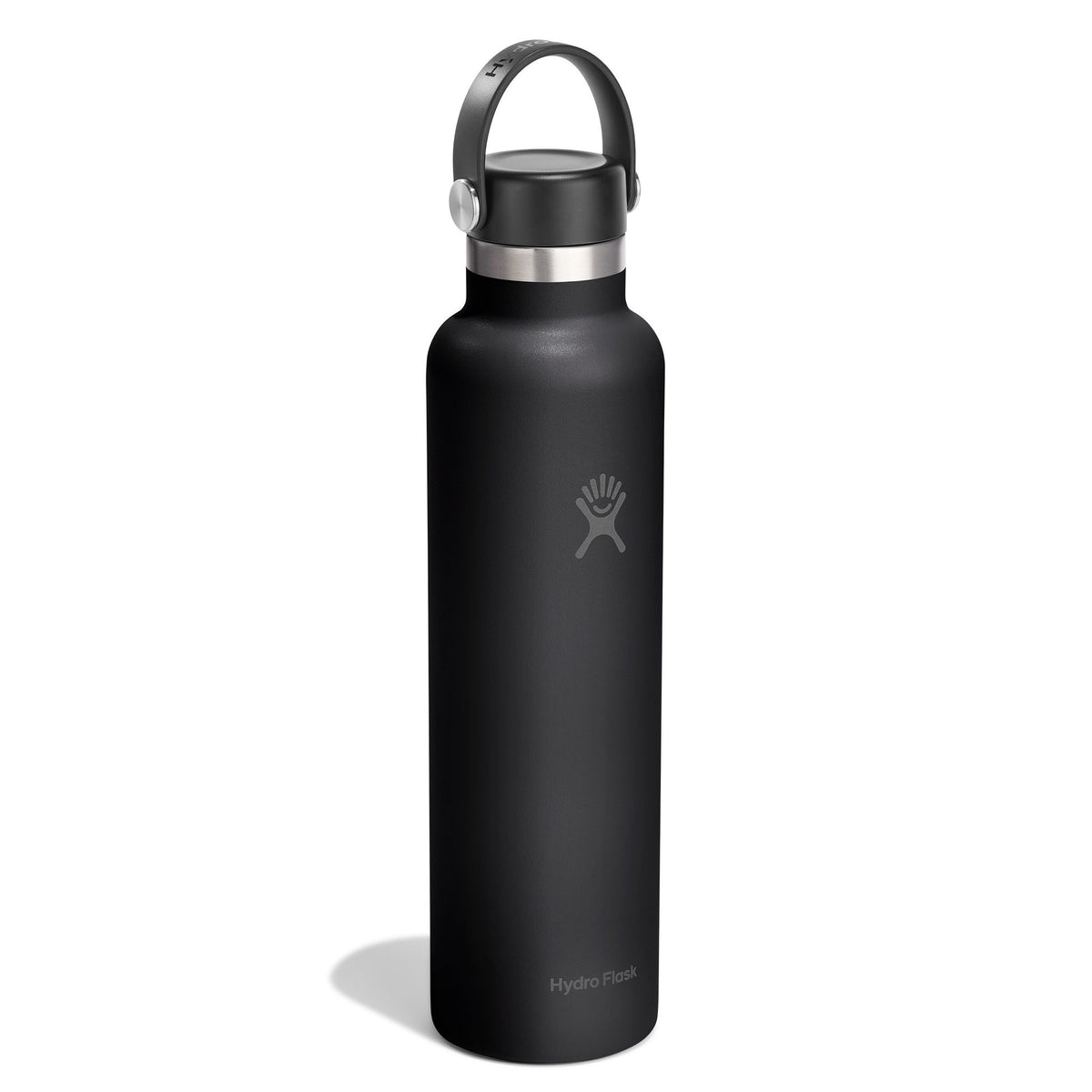 24 oz Standard Mouth Hydro Flask S24CSX001 Water Bottles 24 oz / Black