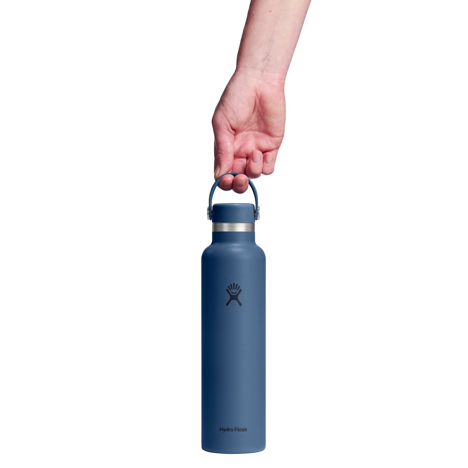 24 oz Standard Mouth Hydro Flask S24CSX384 Water Bottles 24 oz / Harbor Blue