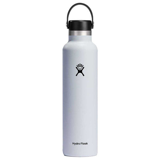Hydro Flask | 24oz Standard Mouth | Insulated Bottle | White