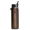 32 oz Lightweight w/ Flex Straw Cap Hydro Flask LW32LWFS080 Water Bottles 32 oz / Obsidian