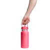 32 oz Wide Mouth w/ Flex Straw Cap Hydro Flask W32CFS668 Water Bottles 32 oz / Popstar Pink