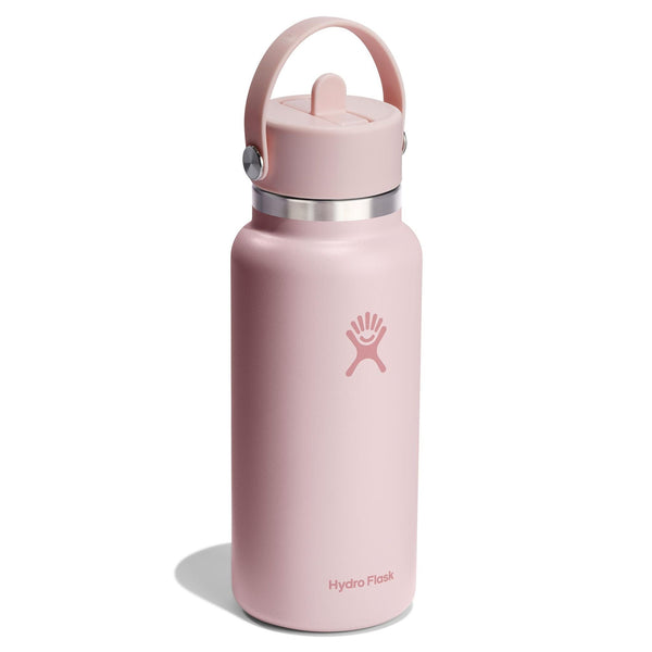 32 oz Wide Mouth w/ Flex Straw Cap Hydro Flask W32CFS678 Water Bottles 32 oz / Trillium