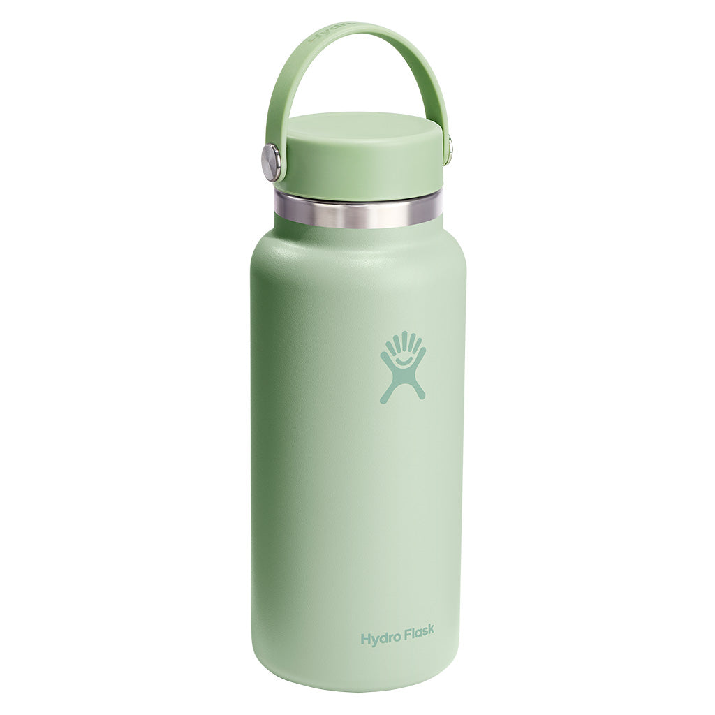 32 oz Wide Mouth Hydro Flask W32CTS338 Water Bottles 32 oz / Aloe