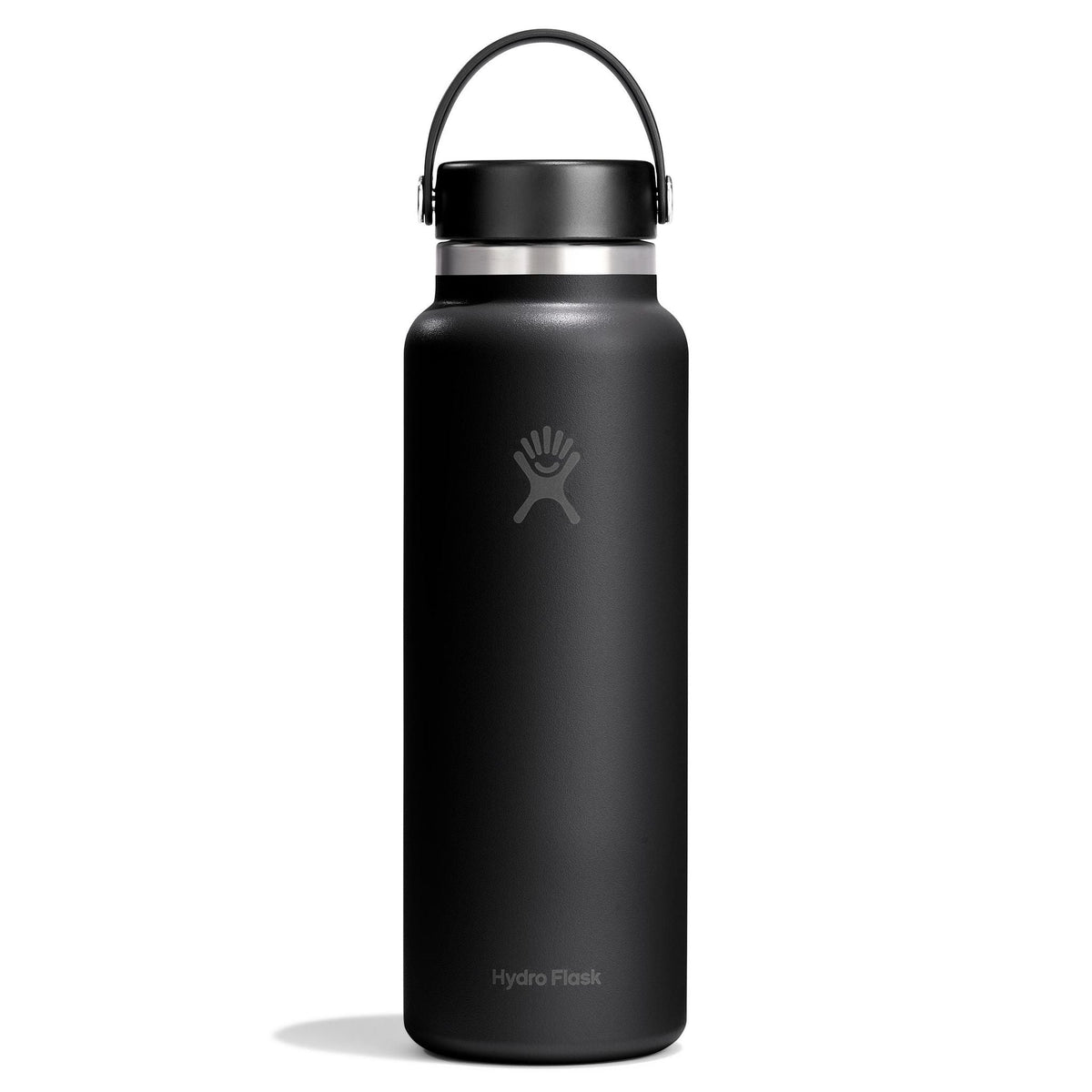 40 oz Wide Mouth Hydro Flask W40CTS001 Water Bottles 40 oz / Black