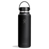 40 oz Wide Mouth Hydro Flask W40CTS001 Water Bottles 40 oz / Black