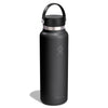 40 oz Wide Mouth Hydro Flask W40CTS001 Water Bottles 40 oz / Black