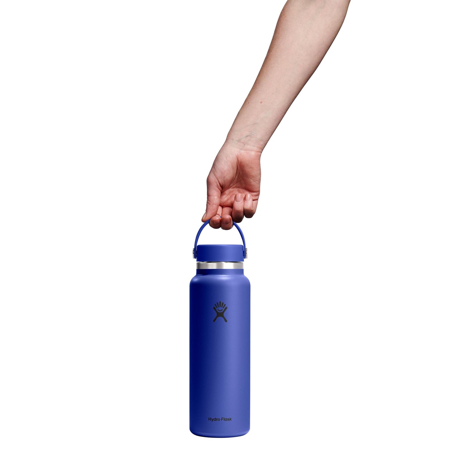 40 oz Wide Mouth Hydro Flask W40CTS382 Water Bottles 40 oz / Capri Blue