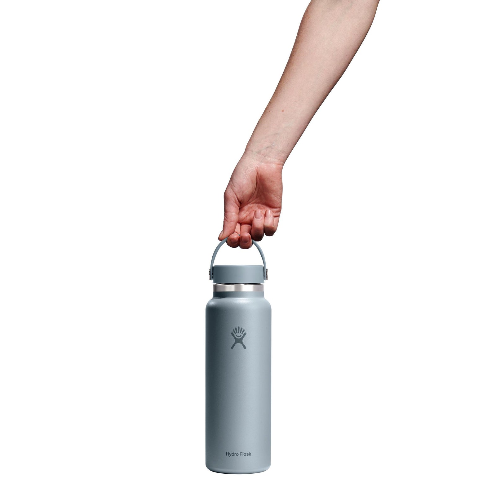 40 oz Wide Mouth Hydro Flask W40CTS043 Water Bottles 40 oz / Shale Gray