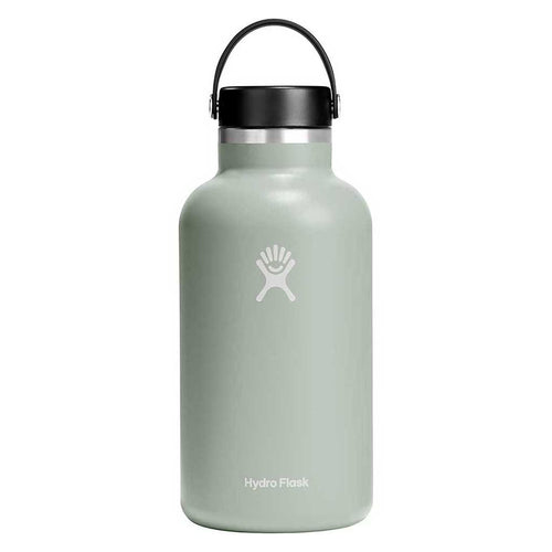 64 oz Wide Mouth w/ Flex Cap Hydro Flask W64BTS374 Water Bottles 64 oz / Agave