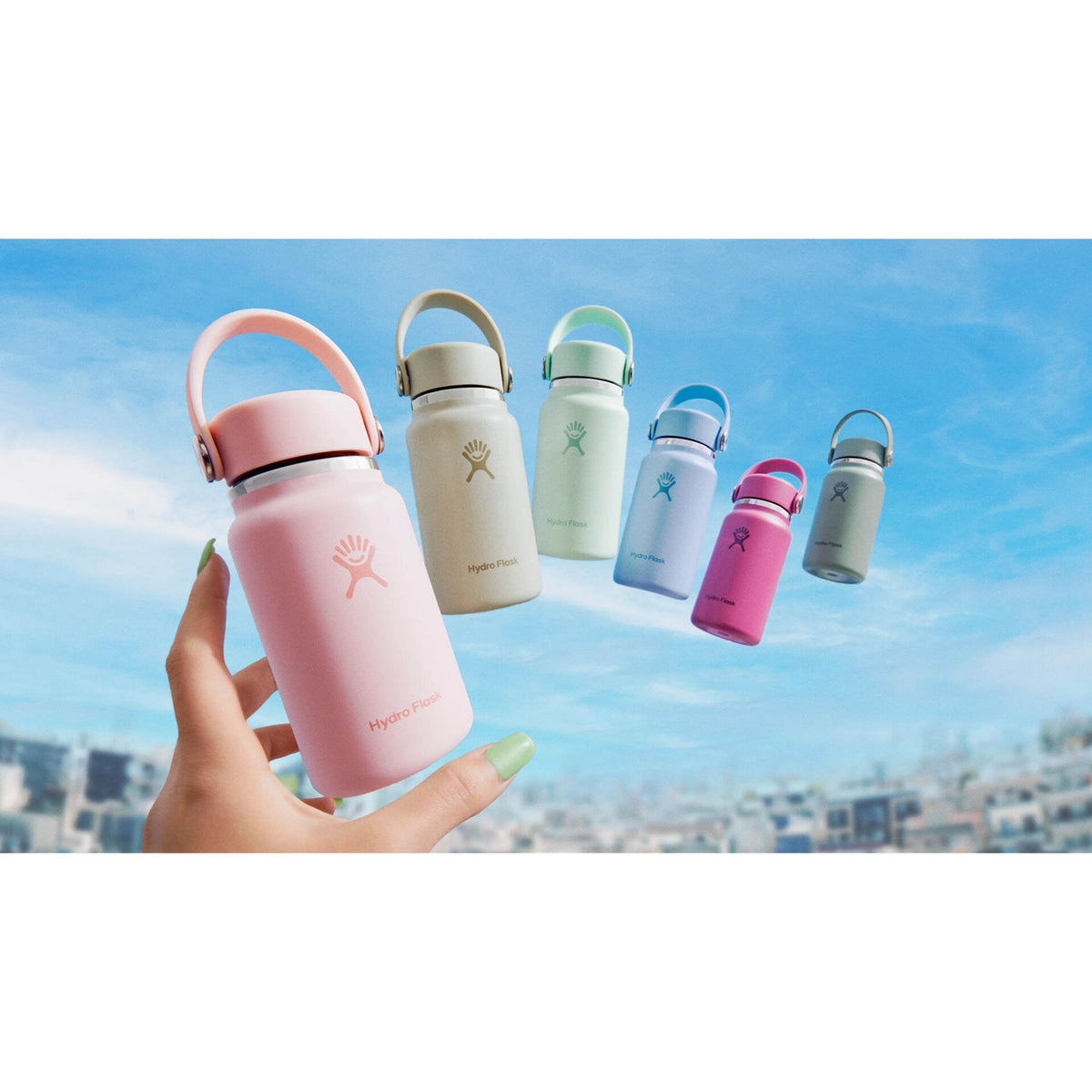 Micro Hydro Hydro Flask TNY200374 Water Bottles 200ml / Agave