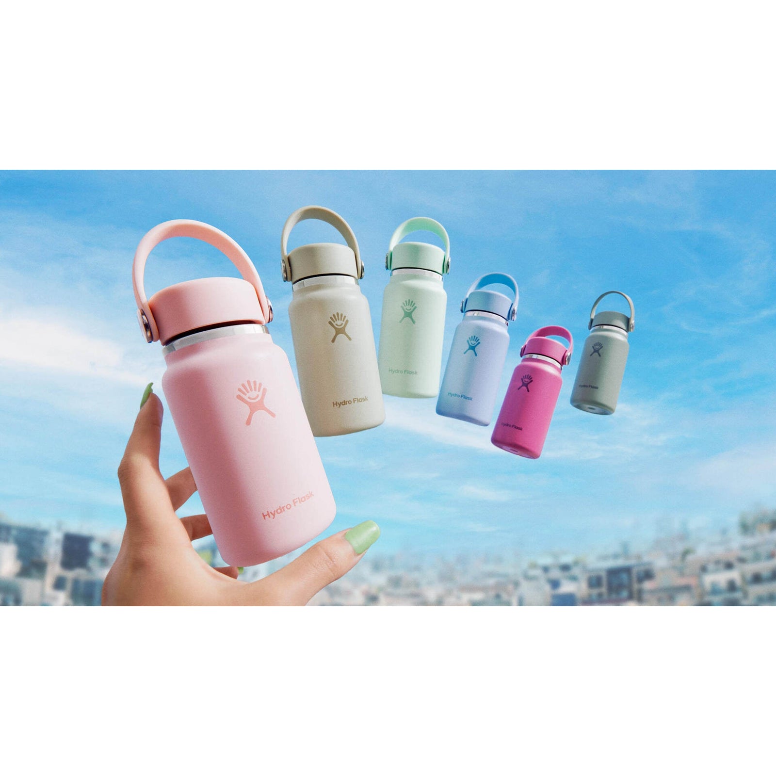 Micro Hydro Hydro Flask TNY200374 Water Bottles 200ml / Agave